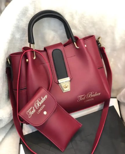 MAROON/ BLACK color combo (2PC set)