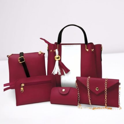 Pink shade bag 5pc