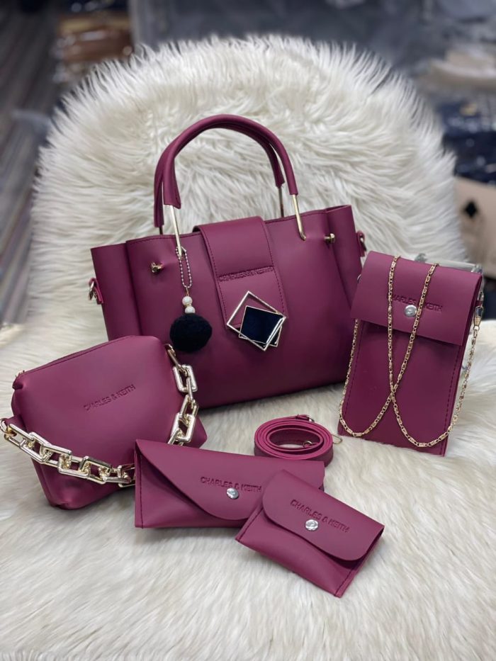 Luxury Bag Bundle – 5 Pc - Image 1