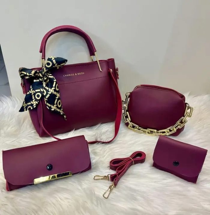 Luxury Bag Bundle – 4 Pc - Image 1