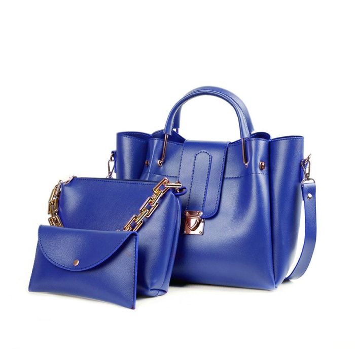 Trendy Trio Bag Collection – 3 Pc - Image 1