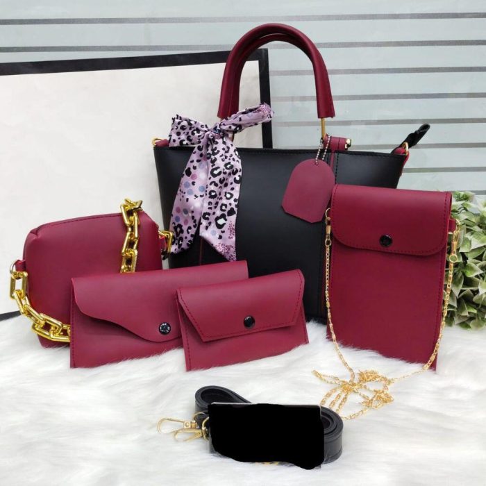 Luxury Bag Bundle – 5 Pc - Image 1