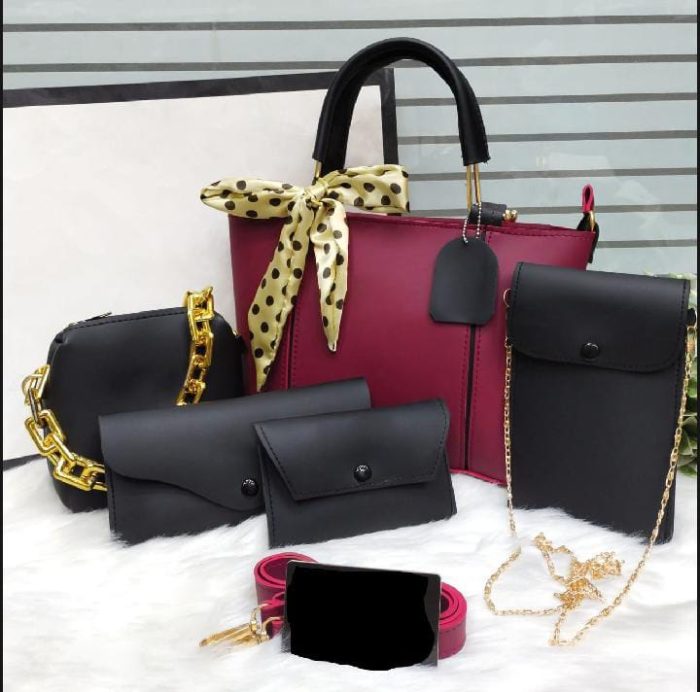 Luxury Bag Bundle – 5 Pc - Image 1