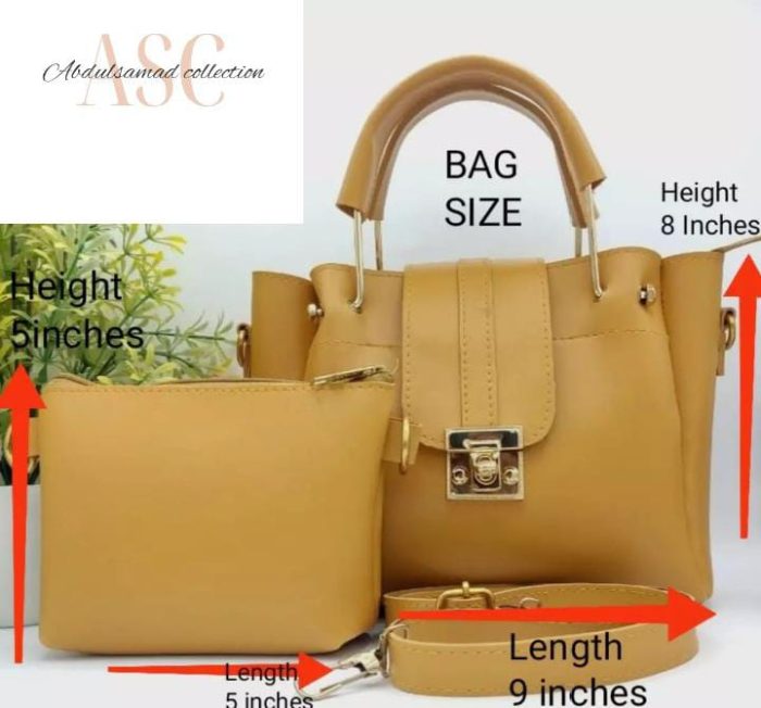 Chic & Practical 2-Piece Stylish Duo Bag Set - Image 1