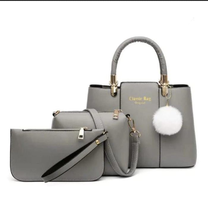 Trendy Trio Bag Collection – 3 Pc - Image 1