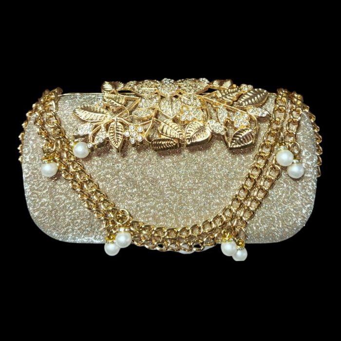 Fancy Clutch _ (Golden) - Image 1