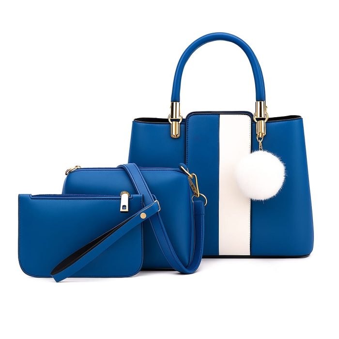 Trendy Trio Bag Collection – 3 Pc - Image 1