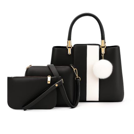 Trendy Trio Bag Collection – 3 Pc