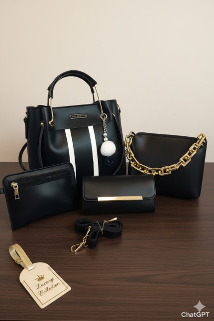 Luxury Bag Bundle – 4 Pc