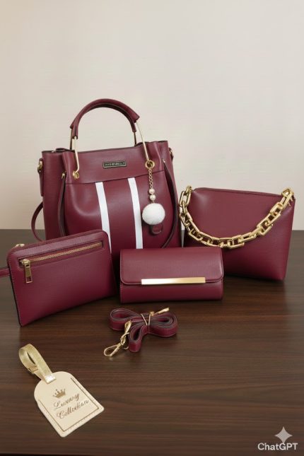 Luxury Bag Bundle – 4 Pc