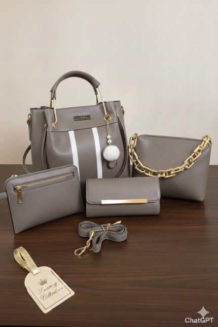 Luxury Bag Bundle – 4 Pc